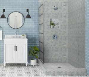 Azulejo de mármol blanco de Thassos moderno <span class=keywords><strong>mosaico</strong></span> de piedra Natural Margarita flor acento pared para baño Hotel cocina Backsplash piso - Product Image 6