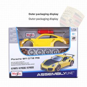 Maisto Coche <span class=keywords><strong>de</strong></span> Montaje a Escala <span class=keywords><strong>1</strong></span>:<span class=keywords><strong>24</strong></span>, Modelo <span class=keywords><strong>de</strong></span> Aleación, Pieza <span class=keywords><strong>de</strong></span> Exhibición Automotriz, Juguete <span class=keywords><strong>de</strong></span> Rompecabezas DIY <span class=keywords><strong>para</strong></span> Niños, Empaque en Caja <span class=keywords><strong>de</strong></span> Color - Product Image 2