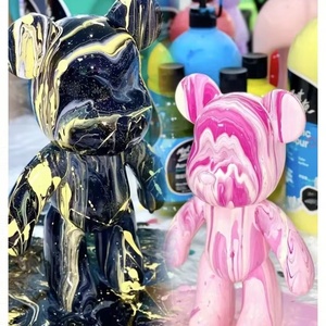 Chất Lượng Cao 60Ml Lỏng Acrylic Sơn Chất Lỏng Sáng Tạo Gấu Nhanh Chóng Làm Khô Acrylic Đổ Sơn Cho Sinh Viên Nghệ Thuật Lớp Sơn - Product Image 6