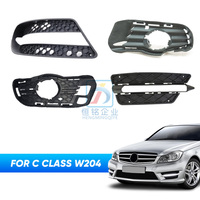 Pour Mercedes Benz W204 Cache de phare antibrouillard Noir Accessoires C 2048850053