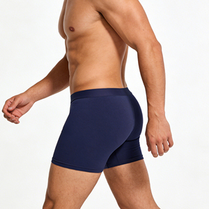 Ropa Interior Elástica <span class=keywords><strong>de</strong></span> Alta <span class=keywords><strong>Calidad</strong></span> para Hombre, Calzoncillos <span class=keywords><strong>de</strong></span> Algodón Transpirables, Calzoncillos Tipo Bóxer <span class=keywords><strong>de</strong></span> Cintura Media para Hombre - Product Image 4