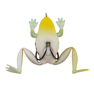 <span class=keywords><strong>Esche</strong></span> da Pesca a Forma di Rana, <span class=keywords><strong>Esche</strong></span> Morbide 65mm/19g GALLEGGIANTI in Silicone, Esca Artificiale con Confezione Blister - Product Image 4