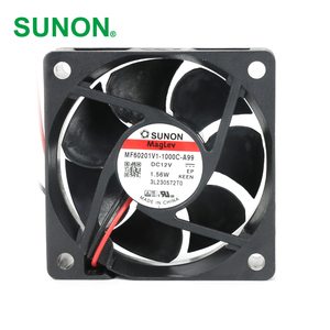 Ventilateur axial électrique SUNON MF60201V1-1000C-A99 60x60x20mm 12VDC 100mA 1.56W 5000RPM 23.0CFM avec roulement Vapo pour armoire et onduleur, OEM ODM - Product Image 1