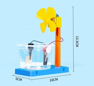 Kit d'expérimentation scientifique DIY : Ventilateur à énergie salée en plastique pour la production de petites éventails, kit chimique fait main pour enfants et étudiants - Product Image 4