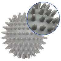 Ballon de massage à picots en PVC rigide personnalisé pour thérapie des points de pression profonds, soulagement musculaire, fitness et gym