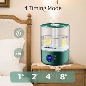 4.5L Large Capacity Ultrasonic Cool Mist Humidifier Quiet Adjustable Mist Smart-Touch Screen Air Humidifier for <b>Home</b> Desk - Product Image 3