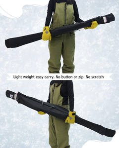 Funda Protectora para Tabla de Snowboard de Poliéster de 150 cm, con Correas para Hombro, Completamente Impermeable, Funda Protectora Suave para Tabla de Snowboard - Product Image 3