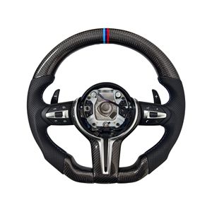 Para la serie <span class=keywords><strong>1234567</strong></span> X1x2x3x4x5x6F02F10F30F15F20, llantas deportivas de fondo plano con 3 radios y logotipo M - Product Image 2