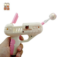 Pistolet à bonbons à sucette Zhiqu pour envoyer des amis masculins et féminins cadeau surprise confessions de pistolet jouets pour enfants