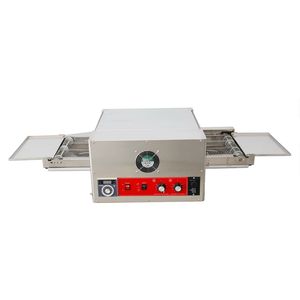 Hornos Comerciales de Gas y Eléctricos Continuos con Cinta Transportadora de Piedra para Hornear, Horno Túnel para <span class=keywords><strong>Pita</strong></span>, Horno de Pizza con Soporte - Product Image 5