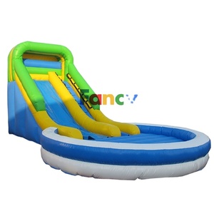 Glissières géantes de piscine de choix chaud de la CE/glissière <span class=keywords><strong>privée</strong></span> de piscine/glissière d'eau <span class=keywords><strong>gonflable</strong></span> avec la piscine pour l'enfant et la partie à vendre - Product Image 1