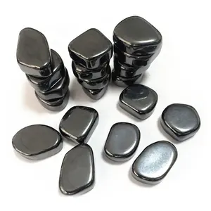 Taşlarla manyetik satranç oyunu ferrit mıknatıs siyah parlatma düzensiz olivin mıknatıs küp manyetik top mıknatıslar