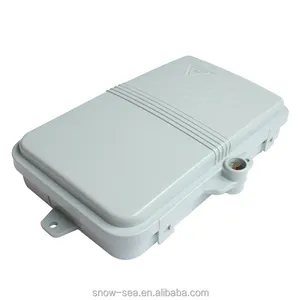 ABS Material 4 Core Fiber Optic Termination Box Mini Wall Mount ODF