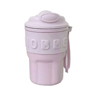 New Kids' 450ML Stainless Steel Portable Water Drinking <b>Bottle</b> 450ML Thermal Insulated Coffee Cup Vacuum Flask & <b>Thermos</b> - Product Image 1