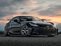 Jantes de voiture en alliage d'aluminium noir brillant à 6 branches concaves de 18 et 19 pouces 5x114.3 5x100 pour Subaru WRX BRZ Toyota GT86 Honda Civic