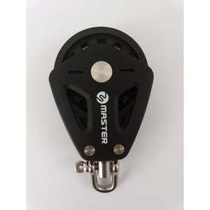 Poulie à roulement pour voilier Master BP-7201F, simple/rotative, diamètre de roue 72 mm, diamètre de câble 12 mm, matériel marin - Product Image 4