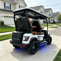 Nouveau véhicule électrique polyvalent pour le golf, chariot de golf électrique tout-terrain, buggy de plage pour terrains de golf et parcs, fabricants de chariots de golf