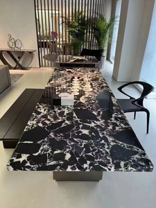 Losa de mármol negro búlgaro pulido de China para cortar azulejos de pared, encimera, encimera, Mesa - Product Image 3