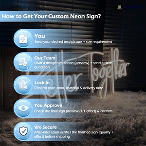 핫 트렌드 스마트 컨트롤 밝기 동기화 리듬 컬러풀 생일 LED 네온 사인 파티 축하 행사 장식 조명 - Product Image 5