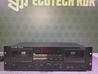 PLC 202MKIII Dual Cassette Deck Recorder Player Tested Working Rack Mount Warranty Product