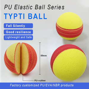 Palla Elastica per Sport Indoor e Outdoor, Silenziosa e Antirumore, in Schiuma PU, Palla da Golf TYPTI, Produzione Diretta in Fabbrica - Product Image 1