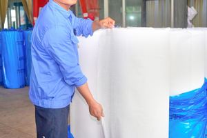 لفافة شاش جامبو كبيرة الحجم 120×1000 متر، شاش جراحي 100% قطن، 1000 متر، لفافة شاش جامبو ماصة - Product Image 2