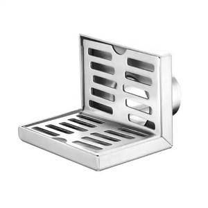 Precio al por mayor Desagüe de piso de <span class=keywords><strong>ducha</strong></span> antioxidante Drenaje en forma de L Desagüe de pared lateral de esquina de ángulo recto de acero inoxidable para Baño - Product Image 3