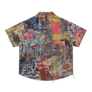Design sensazionale <span class=keywords><strong>camicia</strong></span> <span class=keywords><strong>a</strong></span> <span class=keywords><strong>maniche</strong></span> <span class=keywords><strong>corte</strong></span> Plaid per uomo uomo uomo sensuale bella <span class=keywords><strong>camicia</strong></span> Casual luffiana - Product Image 5