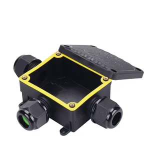 Hot Sale IP68 Easy To Installation T Shaped Nylon Underground Cable Terminal Waterproof Connection Box