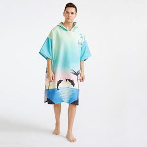 Peignoir à manches imprimées Absorbant à séchage rapide natation peignoir coupe-vent <span class=keywords><strong>Cape</strong></span> à capuche <span class=keywords><strong>adulte</strong></span> Les hommes peuvent porter une <span class=keywords><strong>cape</strong></span> <span class=keywords><strong>de</strong></span> serviette <span class=keywords><strong>de</strong></span> <span class=keywords><strong>bain</strong></span> - Product Image 6