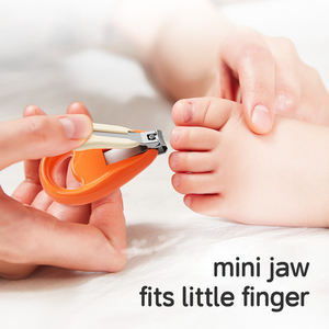 Toptan emniyet 4 adet bebek tırnak manikür pedikür bakım seti tırnak makası ile setleri, makas, tırnak törpüsü ve cımbız - Product Image 3