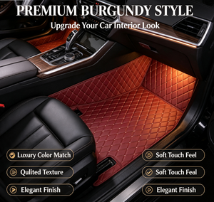 Tappetini per Auto/SUV/Pickup in PVC a Strato Singolo, Impermeabili e Antiscivolo, Compatibili con Tutti i Modelli, Vendita all'Ingrosso YMSD - Product Image 3