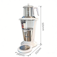 Bouilloire électrique Vision à double paroi en verre 2000W avec contrôle de la température pour usage hôtelier, appareil électroménager intelligent