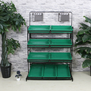 Estantes de exhibición de frutas y verduras para supermercado - Product Image 2