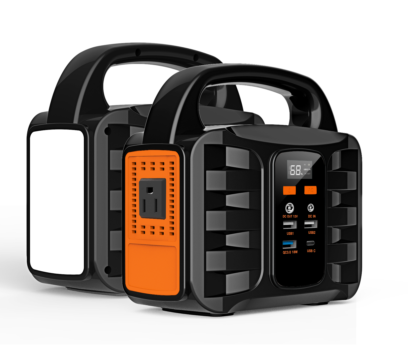 NEW 100W Solar Generator 42000mAh CPAP Battery Solar Panel Charging Portable Power Station For Car Camping Travel