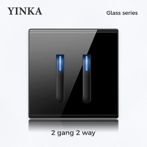 YINKA-Interruptor de botón de estilo moderno Vintage, Popular, europeo y americano, hecho en China, 250V, 16A, <span class=keywords><strong>2</strong></span> vías - Product Image 4