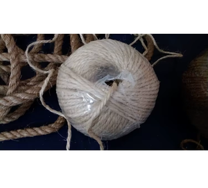 Boule de ficelle de sisal écologique forte 2.5kg parfaite pour les projets d'artisanat de cravates de jardin Solutions de décoration et d'emballage rustiques - Product Image 6