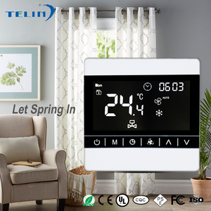 HVAC RS485 Modbus थर्मोस्टेट केंद्रीय एयर कंडीशनर के लिए स्मार्ट से प्रोग्राम तापमान नियंत्रक - Product Image 4