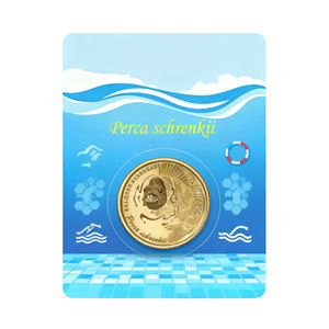 Emballage de sécurité pour pièces de monnaie de 15 mm, 21 mm, 22 mm, en cuivre, nickel, argent, imprimé faune et flore, pièce de monnaie de collection, souvenir, blister (paquet uniquement) - Product Image 2