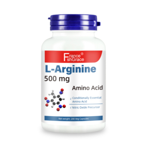 Complément alimentaire Shecome L-Arginine 500 mg pour adultes, améliore l'endurance et soutient les muscles, capsules de L-Arginine pour hommes - Product Image 1