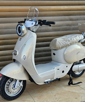 Scooter électrique Garow 1000w Classic Retro Elegant pour jeunes filles, idéal pour les trajets universitaires