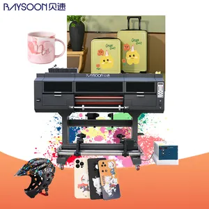 Baysoon Small Paper Uv Dtf Printer Wholesale Printing Machine Motel Keychain Uv Dtf Printerlaminadora Dtf