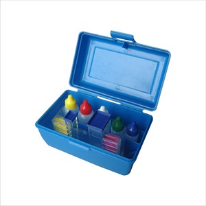 4-Way Test Kit pool and spa water test kit for PH CL Alkalinity Acid Demand