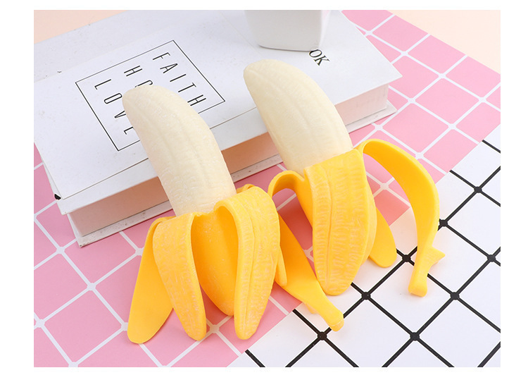 Jouet à presser banane