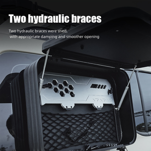 Caja de Almacenamiento Lateral Cyber--Side para Accesorios de Auto GWM-HAVAL-Dargo/H7/H9/<span class=keywords><strong>Raptor</strong></span>, Caja de Herramientas Lateral de Aleación de Aluminio - Product Image 5