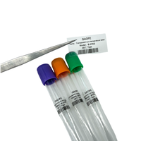 Etiquetas Transparentes Resistentes al Agua para Tubos de Ensayo de Laboratorio - Etiquetas Adhesivas Resistentes a Bajas Temperaturas
