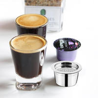 Lot de 1 capsule de café réutilisable en acier inoxydable, compatible avec les machines à café K-Fee, prix de gros
