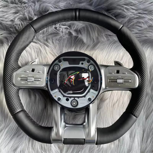 Volante de Fibra de Carbono para <span class=keywords><strong>Maybach</strong></span>, para Benz S300 S320 S500 G500 G55 G350 W222 W213 W220 W205, Volante Completo - Product Image 6