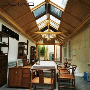 Solarium préfabriqué, <span class=keywords><strong>jardin</strong></span> d'hiver, double vitrage, insonorisé, imperméable, personnalisation complète disponible - Product Image 4