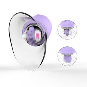 Patrick Star weiches Silikon 8 Drehbarer Leck-Brystmassagegerät saugender Vibrator weibliches masturbationsspielzeug - Product Image 5